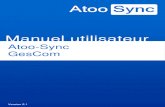 Manuel utilisateur Atoo-Sync Compta Utilisateur Atoo-Sync GesCo… · 4. Utilisateurs supplémentaires. Si Vous souhaitez augmenter le nombre d'utilisateurs simultanés couverts par