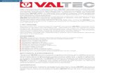 1 · 2015-12-09 · 1 Идея возникновения торгового знака VALTEC принадлежит группе россий- ских и итальянских