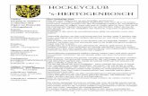 clubblad 2 16-17 losse pag - HC 's-Hertogenbosch 2 16-17.pdf · Zeker de mensen van de horeca hebben het de komende maanden zwaar want opslag en verkooppunten zijn nogal ... 18-9-2016