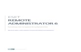 ESET REMOTE ADMINISTRATOR 6 · 2016-08-19 · eset remote administrator 6 Руководство по администрированию Щелкните здесь, чтобы перейти