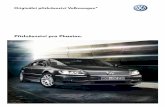 Příslušenství pro Phaeton. - Autocentrum · Přímá cesta k ještě větší svobodě myšlenek: Originální příslušenství Volkswagen®. Promyšlený sortiment vám pomůže