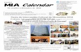 Asociación Internacional de Musashino (MIA), MIA Calendar … · 2018-10-31 · MIA Calendar De octubre a diciembre de 2018 Español 1 CÓMO LLEGAR A MIA El centro de MIA está situado