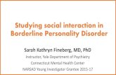Studying social interaction in Borderline Personality Disorder · Biol Psychiatry. 2016 Sep 1;80(5):390- 7. Personal space regulation. Imagine yourself: ... Trust game data from King-Casas