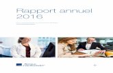 Rapport annuel 2016 - Banque J.Van Breda & C° - Bienvenue ... · RAPPORT ANNUEL 2016 2 Avant-propos 3 Chiffres clés 4 Rapport annuel 5 - 17 Compte rendu du Conseil d’administration