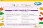 Menú Escolar - Buenos Aires€¦ · Menú Escolar /educacionBA buenosaires.gob.ar/educacion N.° 1 - Lunes N.° 6 - Lunes • Cazuela de lentejas y carne • Fruta cítrica N.°2