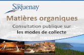 Consultation publique sur - Ville de Saguenay | Accueil · Déroulement de la soirée • Mot de bienvenue • Présentation des intervenants • Présentation du déroulement de
