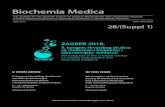 Biochemia Medica - HDMBLM · Biochemia Medica THE JOURNAL OF THE CROATIAN SOCIETY OF MEDICAL BIOCHEMISTRY AND LABORATORY MEDICINE ČASOPIS HRVATSKOG DRUŠTVA ZA MEDICINSKU BIOKEMIJU