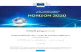 H2020-programmet Standardaftale om tilskud til enkeltmodtagereec.europa.eu/research/participants/data/ref/h2020/mga/... · 2018-04-16 · H2020 Standardtilskudsaftale: H2020 Standardaftale