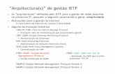 “Arquitectura(s)” de gestão IETFhome.iscte-iul.pt/~rhcl/material/IGRS_OLD/2007/gestao/07...“Arquitectura(s)” de gestão IETF •As “arquitecturas” definidas pelo IETF