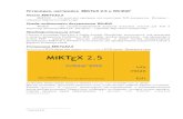 Установка, настройка MiKTeX 2.5 и WinEdt1€¦ · Установка параметров трансляции Если при подготовке tex–документов