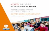 VIVES/BRUGGE · waarde, zowel voor het bedrijf als voor uzelf. ... beschouwen als een bepalende competentie in de waardeketen van de organisatie, zowel langs de leveranciers- als