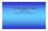 YOMAIRA OROZCO CORREA ASESORA PROYECTOS CREACIÒN …files.yomaira-orozcocorrea.webnode.es/200000207-cdbefceb8e/LA... · LOS DATOS OBTENIDOS , DEBE SER OBJETIVA ••El proyecto