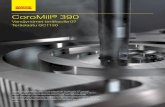 CoroMill® 390 - sandvik.coromant.com...CoroMill 390 -jyrsimen hyväksi todetun suorituskyvyn tarjolle töihin, joissa vaaditaan pientä lastuamissyvyyttä. Pienemmät terät ... On