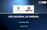 USO RACIONAL DE ENERGIA - si3ea.gov.co · Programa de uso racional y eficiente de la energía para Terranova Servicios S.A. ESP Proponente: Efienergy Resumen: El proponente ejecuta