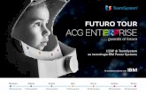 ACG ENTERPRISE … guarda al futuro · ACG Enterprise: dal 7.5.2015 ad oggi Integrazioni con prodotti e servizi di gruppo che hanno portato ad un notevole ampliamento del perimetro