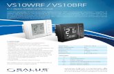 VS10WRF / VS10BRF - SALUS Controls | Home · 4 i 1 digital /trådløs rumtermostat VS10 kan anvendes til gulvvarme eller radiatorstyring. 230V rumtermostat monteret i vægdåse, til