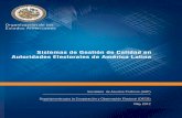 Sistemas de Gestión de Calidad en Autoridades Electorales de … · 2013-05-14 · Secretaría de Asuntos Políticos (SAP) Departamento para la Cooperación y Observación Electoral