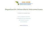 Organización Universitaria Interamericanaoaice.ucr.ac.cr/archivos/2016-01-25-Plan-de... · Estratégica de la Vinculación Santiago, Chile IGLU DE-IGLU Universidad Tecnológica Metropolitana