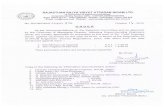Rajasthan Rajya Vidyut Utpadan Nigam Ltd. (RVUNL)rrvunl.in/OrderCircular/OA1910141022.pdf · RAJASTHAN RAJYA VIDYUT UTPADAN NIGAM LTD. (A Government of Rajasthan Undertaking) Corporate