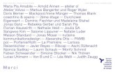 Atelier Volvox — Markus Bangerter und Roger Wyler Doris ...€¦ · Atelier Volvox — Markus Bangerter und Roger Wyler Doris Berner — Blackpool/Irene Münger — Thomas Blank