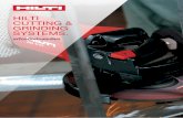 HILTI CUTTING & GRINDING SYSTEMS....Hilti Cutting & Grinding Sstes Angle Grinder AG 100-8S / AG 100-8D For best results in cutting, grinding and finishing on steel and other metals.