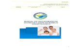MANUAL DE PROCEDIMIENTOS CORREGIDO · manual procedimientos tecnicos y guias de manejo odontologico cÓdigo : a4-mprg página : 4 de 72 4 pág. mision 4 vision 4 politica de calidad
