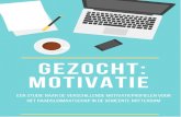 Voorpagina - thesis.eur.nl · GEZOCHT: MOTIVATIE Een studie naar de verschillende motivatieprofielen voor het raadslidmaatschap in de gemeente Rotterdam Masterscriptie Beleid & Politiek
