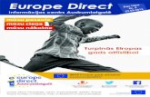 Zinu lapa Nr 5 - rezeknesnovads.lvrezeknesnovads.lv/wp-content/uploads/2014/05/Zinu_lapa_Nr_5.pdf · Europe Direct Ziņu lapa Nr. 5 23.03.2015 Europe Direct informācijas centra Austrumlatgalē