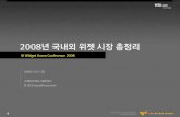 2008년국내외위젯시장총정1 2008년국내외위젯시장총정 @ Widget Korea Conference 2008 2008 / 03 / 28 위자드웍스대표이사 표철민(pyo@wzd.com) 4 1.1.위젯–젂혀새롭지않은,