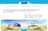 Challenges of Global Agriculture in a Climate Change ...€¦ · — The impact of climate change on agricultural production in 2050 is negative but relatively small at the aggregated