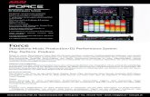 Force - Deutsch - PEK AG - Distributor for Pro Audio ...Ableton Live-Integrati on In einem kommenden Update beinhaltet Force eine umfassende Ableton Live-Integrati on. Diese umfasst