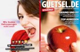 2009 - guetsel.de · Gesund und Fit Alles zur Gesundheit, Ernährung und körperlichen Fitness GESUNDHEIT _ ga _ _ n_ _ 0 ... Lindenblütentee und Na-senspülungen mit Salzwasser.