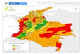 Mapa de estratificación de riesgo para Malaria en Colombia ... · Mapa de estratificación de riesgo para Malaria en Colombia por Municipios. Colombia. Año 2020. q6 coqoa rg agtnq