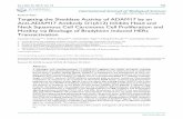 Research Paper Targeting the Sheddase Activity of ADAM17 by an Anti-ADAM17 Antibody D1 ... · 2014-06-22 · Targeting the Sheddase Activity of ADAM17 by an Anti-ADAM17 Antibody D1(A12)