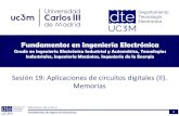 Fundamentos en Ingeniería Electrónica FIE_Memorias_19-20.pdfFundamentos de Ingeniería Electrónica. Fundamentos de Ing. Electrónica - Dpt. de Tecnología Electrónica 3 Memorias: