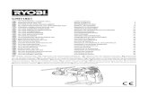 CRH1801 - Tooled-Up.com CRH1801M.pdf · 2013-05-02 · crh1801 gb 18v sds rotary hammer drill user’s manual 1 fr perforateur sds 18v mode d’emploi 5 de 18v sds-plus akku-bohrhammer