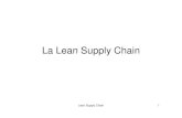 Lean Supply Chain - UNIVPMLean Supply Chain 5 The Dynamics of Lean To only one pacemaker process With just the right Standard Inventory of:-Cycle stock Buffer stock and Safety stock
