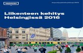 Liikenteen kehitys Helsingissä 2016 raportti · 2017-09-08 · Helsingin kaupunki Liikenteen kehitys Helsingissä 2016 5 1. Henkilöliikenteen kulkutavan kehitys Henkilöliikenteen
