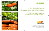 2008 - FEDERCITRUS - Citricultura - Federcitrus · Frutas de pepita (manzanas, peras) / Deciduous (apple, pear) (2) 1.770.000 Duraznos, ciruelas, pelones y cerezas / Peaches, plums,