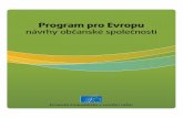 Program pro Evropu - vlada.cz · všechny zúčastněné strany, především člen-ské státy a Komisi, aby svá opatření na hospo-dářskou obnovu koordinovaly a provedly bez