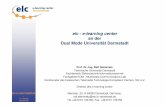 elc e-learning center an der Dual Mode Universität Darmstadtgeb.uni-giessen.de/geb/volltexte/2005/2453/pdf/03-steinmetz_elc.pdf · Individualisierung des Lernwegs Lehrevaluation