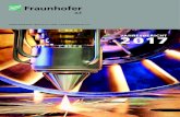 Jahresbericht 2017 Fraunhofer-Institut für Lasertechnik ILT · 2017JAHRESBERICHT Fraunhofer-Institut für Lasertechnik ILT Steinbachstraße 15 52074 Aachen Telefon +49 241 8906-0