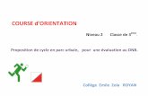 OURSE dORIENTATION - Académie de Poitiersww2.ac-poitiers.fr/eps/sites/eps/IMG/pdf/course_d_oirentation_n2.pdf · * Sensibiliser à la notion de risque, et au respect de l’envi