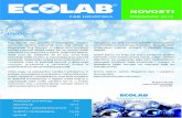 newsletter prosinac 2013 - Ecolab · 1.7.2.3 Vodikov peroksid PAA je takoðer zahvaljujuæi odcjepljivanju kisika vrlo djelotvorno dezinfekcijsko sredstvo s visokim oksidacijskim