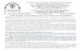 SUNDAY BULLETINc1189668.myzen.co.uk/wp-content/uploads/2018/08/Sunday...2018/08/05  · 3: List of the easts celebrated in the Armenian church Եփեսոսի Սբ. Ժողովի 200