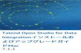 Talend Open Studio for Data Integrationインストー …...| Talend Open Studio for Data Integration: 前提条件 | 5 Talend Open Studio for Data Integration: 前提条件 インストールの準備