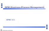 BPM (Business Process Management)contents.kocw.net/document/11_2_1.pdf · 2013. 8. 14. · BPM 개요 Business Process Management 1990년 초반부터 BPM 용어가 사용 기존의