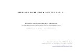 HELLAS HOLIDAY HOTELS S.A. · hellas holiday hotels a.e. ΕΤΣΑ ΟΚΟΝΟΜΚ ΕΚΕΣ Για την χρήση από 1 ;ανουαρίου έως 31 Δεκεμβρίου 2019