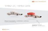 TRV-2, TRV-2S · Pre-setting tool EAN Article No 7318793748102 50 198-004 Servicing tool TRV-2, TRV-2S When changing of valve insert during operation EAN Article No 4024052298914
