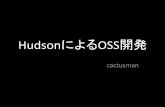 HudsonによるOSS開発 - Seasar Foundation...JiemamyでのHudson(4) •Hudsonで2時間おきにSCMをポーリング •Job –起点となるものからチェーン –Jobごとに別ワークスペース